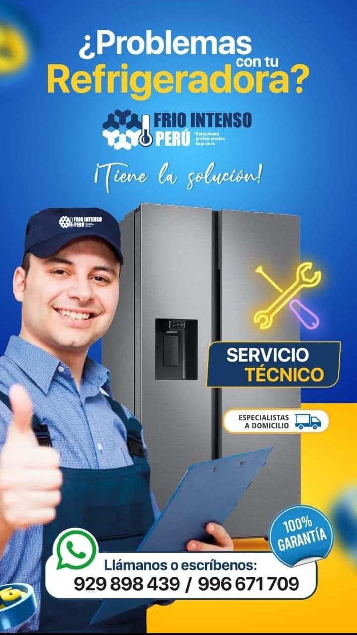 Soporte técnico con garantía Expertos en REFRIGERADORAS 929898439