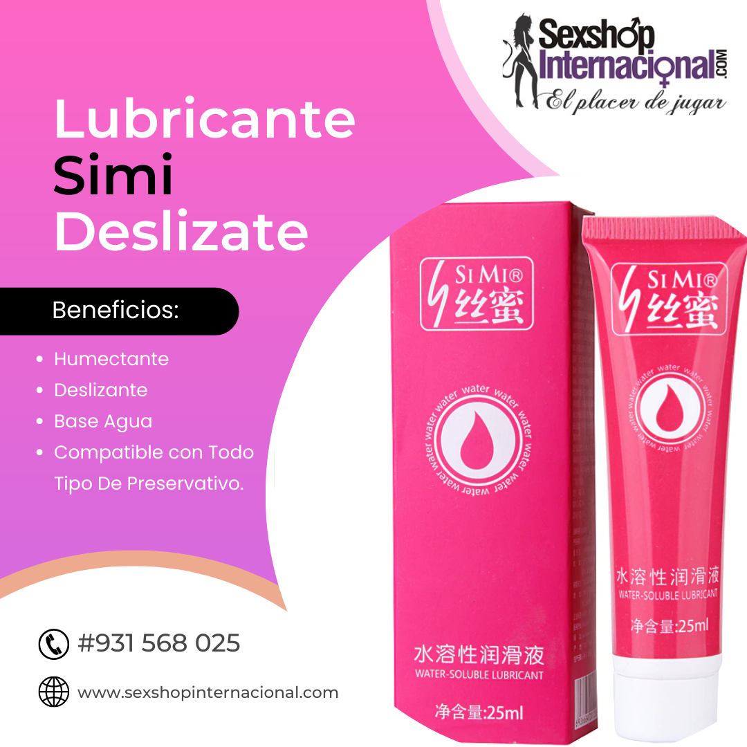 LUBRICANTE SIMI DESLÍZATE SUAVEMENTESEXSHOP PTE PIEDRA 931568025