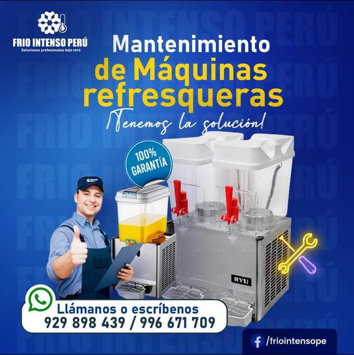 Servicio técnico de MAQUINAS REFRESQUERAS 929898439