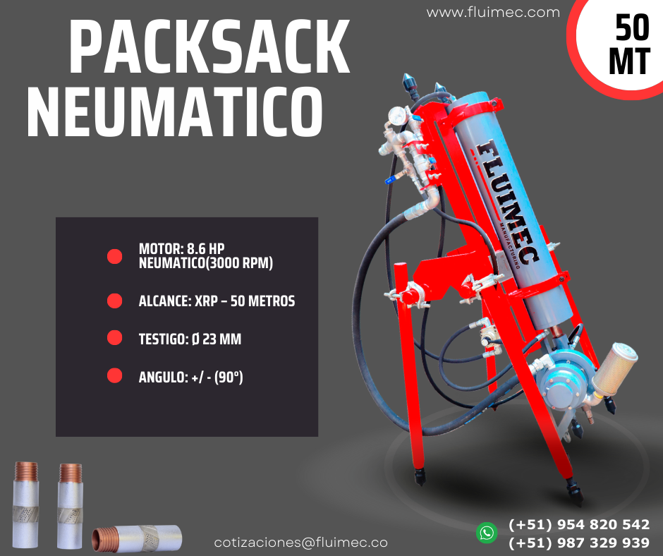 PARA YACIMIENTO DE MINERALES - PACKSACK