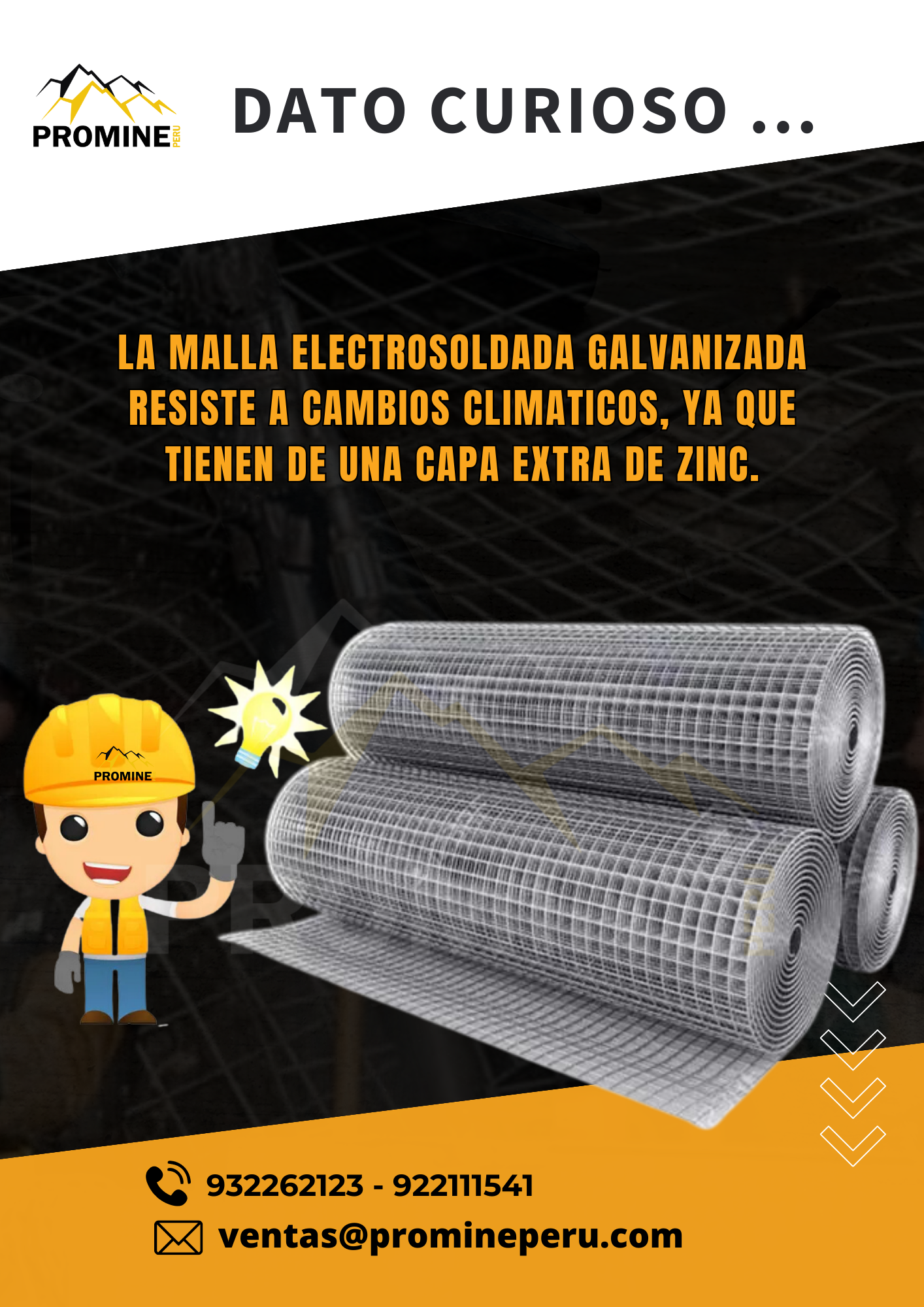 MALLAS ELECTROSOLDADAS PRODUCTOS PROMINE AREQUIPA 2023