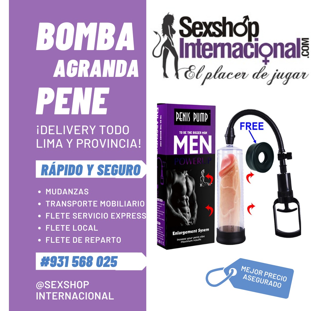 Bomba de succión penis pump men