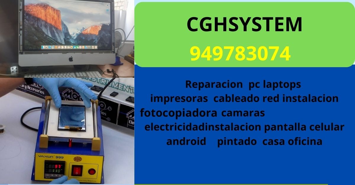 reparacion laptop impresora