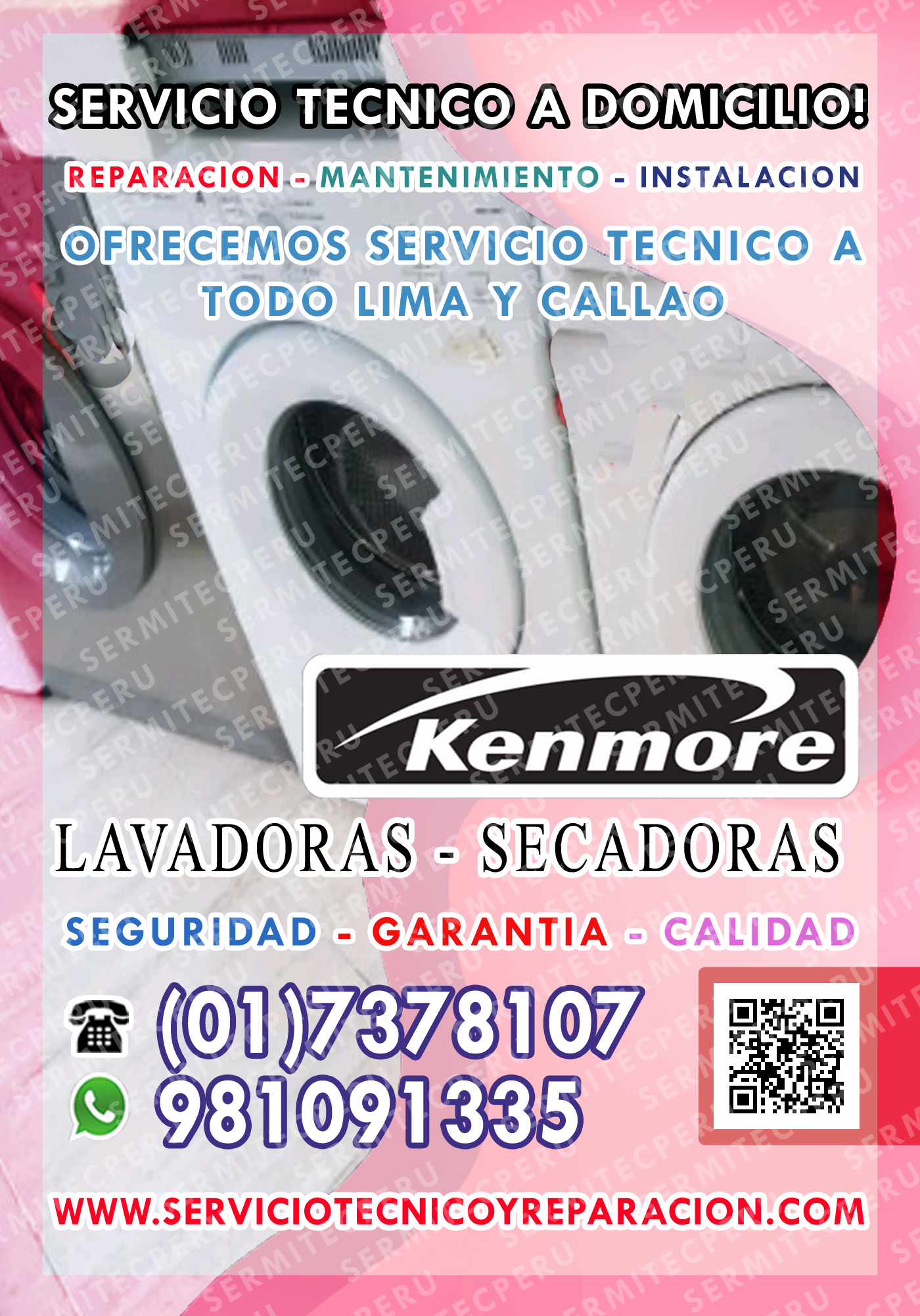 7378107-Kenmore-Servicio técnico (lavadoras y secadoras) en ATE