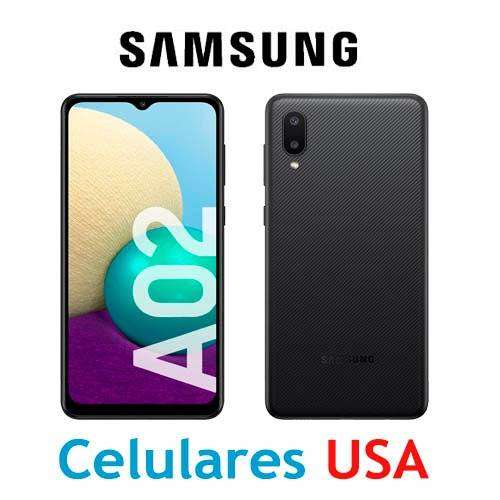 Samsung A02 32gb 2gb nuevo en caja sellada. Tienda en San Borja