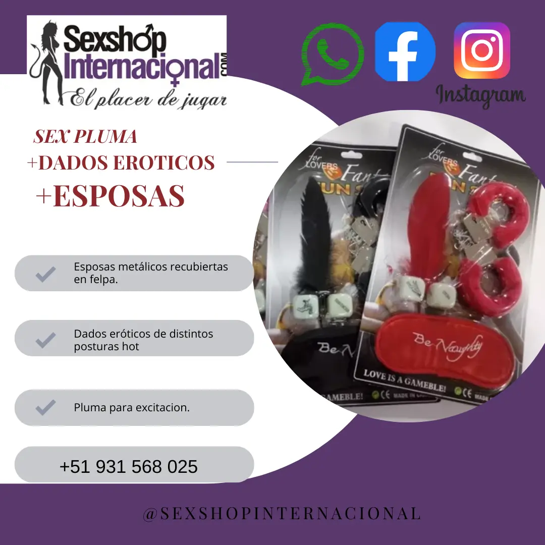 KIT DE JUEGO SEXSHOP PUENTE PIEDRA