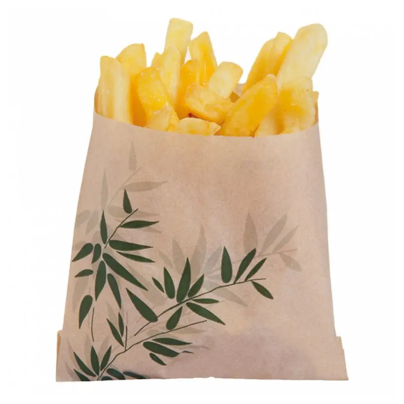 Bolsitas de papel antigrasa para papas fritas