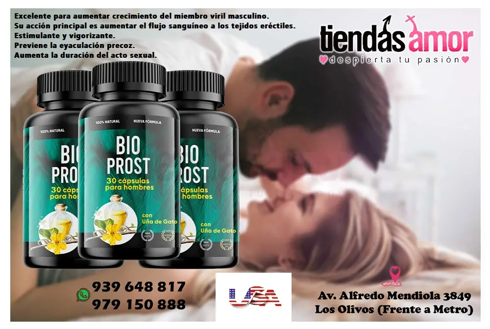 Bio prost peru original potencia cura prostata TIENDAS AMOR - IZAGUIRRE