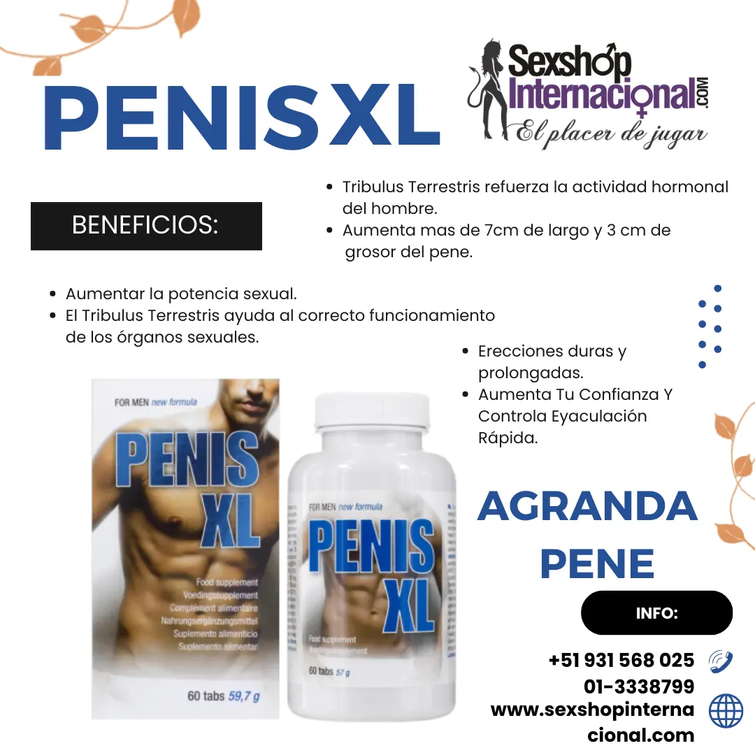 penis xl desarrallo viril sexshop lima