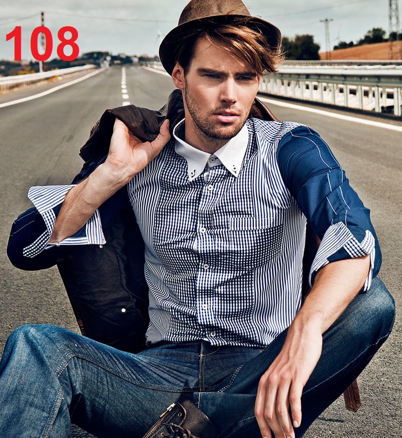 CAMISAS MODA CASUAL PARA HOMBRES