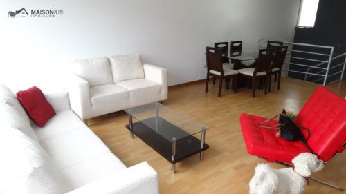 2 Cuartos, 108 m² – Alquilo Duplex Vista a Parque F. Parque 2 Dorm. Surco ( 22005