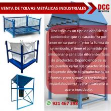 VENTA DE TOLVAS METÁLICAS INDUSTRIALES 