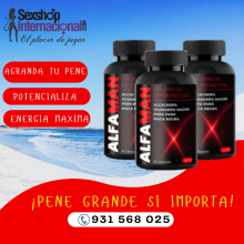 ALFAMAN CAPSULA NATURAL QUE POTENCIALIZA Y AGRANDA PENE 931568025