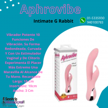 VIBRADOR POTENTE 10 FUNCIONES APHROVIBE 