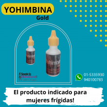 YOHIMBINA GOLD ORGASMOS SEGUROS 