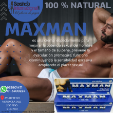 MAXMAN CREMA RETARDANTE Y ALARGAMIENTO