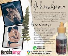 YOHIMBINA ES UN EXCITANTES AFRODICIACOS SEXUAL PARA LA MUJER 