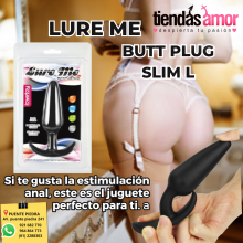 LURE ME SLIM L Plug Anal Cónico en Silicona con Base WhatsApp C 921 682 770- 969 889 888 -964 864 773