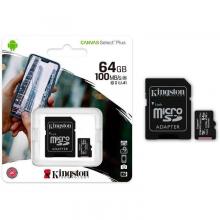 MEMORIA MICRO SD KINGSTON CANVAS SELECT PLUS 64GB OFERTA