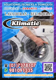 Técnicos Klimatic > Reparación de lavadoras|7378107 en Miraflores