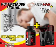 ALFAMAN TITAN GEL POTENCIADOR SEXUAL DESARROLLADOR VIRIL 993890429