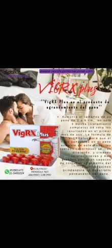 VIGRX-PLUS DESARROLLADOR VIRIL Y POTENCIADOR TIENDAS AMOR IZAGUIRRE