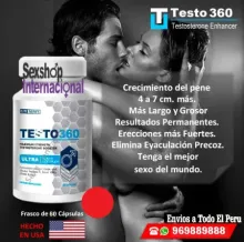 TESTO360 AUMENTA LA TESTTOSTERONA SEXSHOP LIMA sexshop