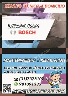 Autorizados ¨BOSCH¨7378107|reparación de Refrigeradoras en surquillo